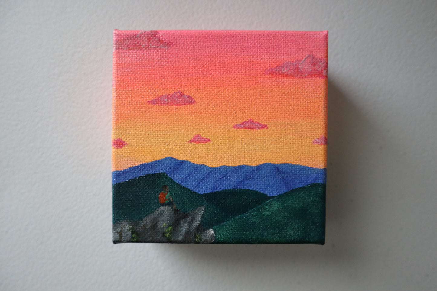 Blue ridge sunset