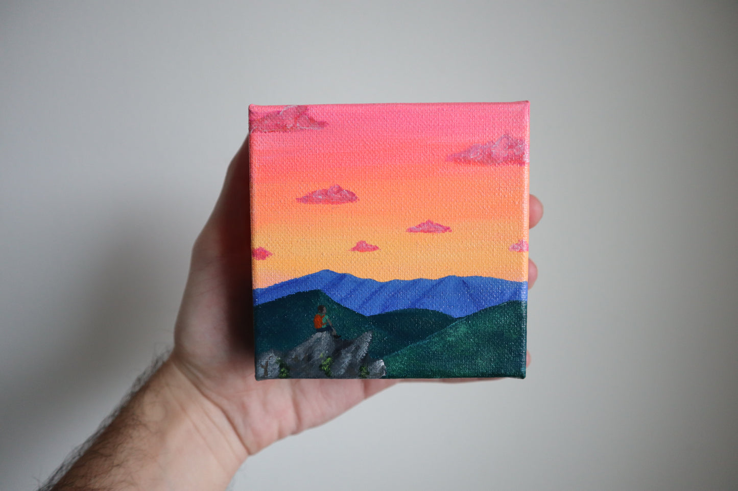 Blue ridge sunset