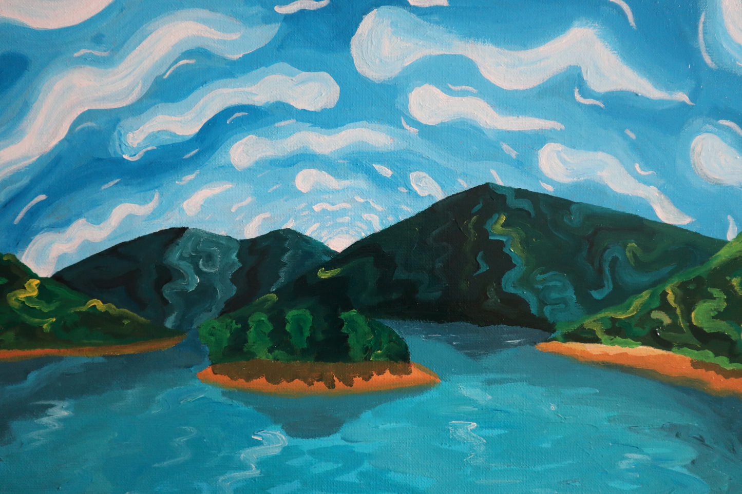 Trippy lake